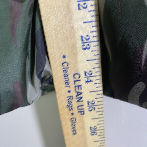 Lurking Class Jacket Mens  Large Green Camo Full Zip Skull Skeleton Adult - Picture 12 of 16